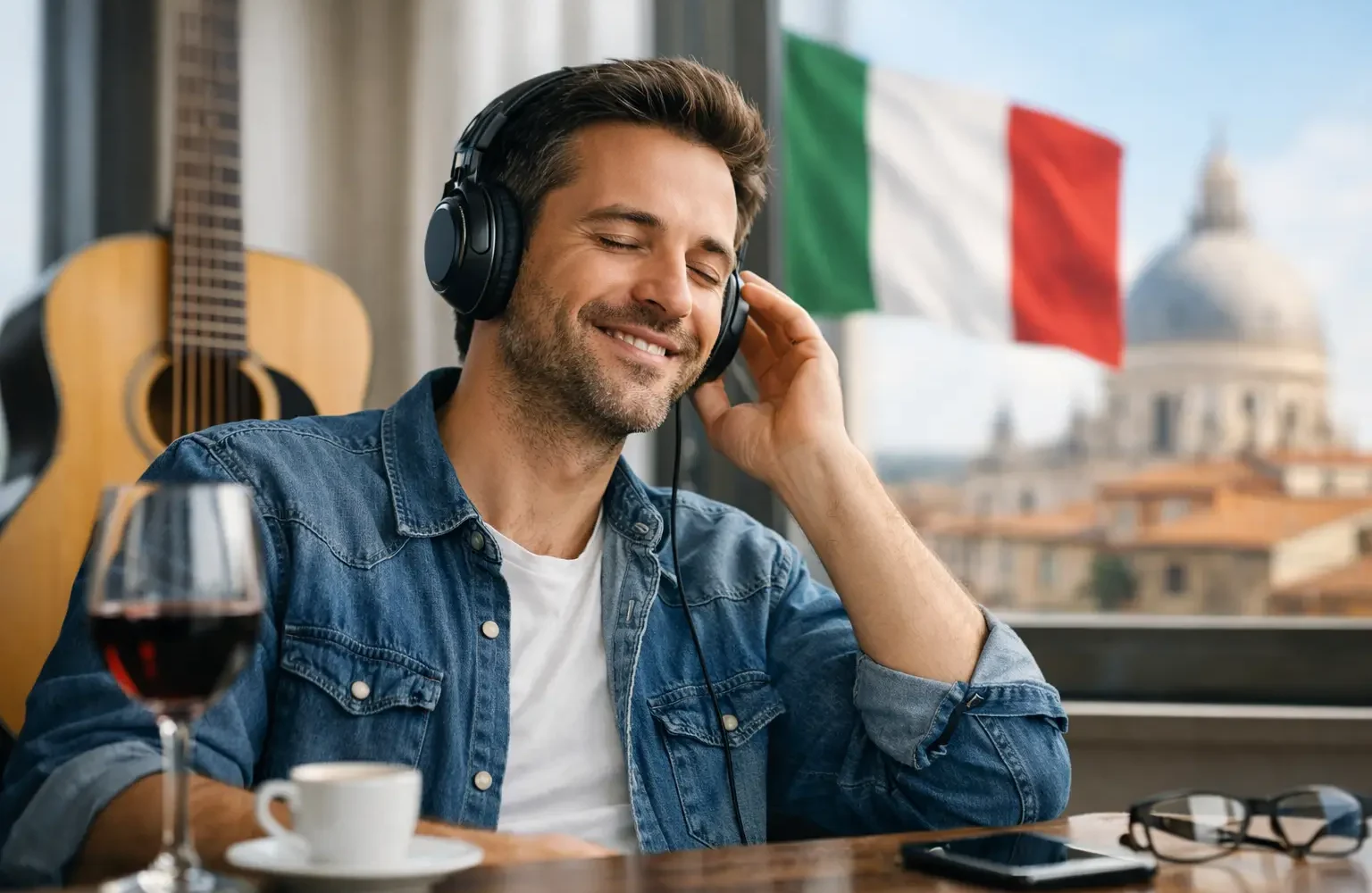 Ascoltare canzoni italiane originali oggi